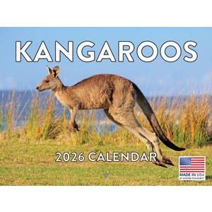 Kangaroo Calendar 2026 Monthly Wall Calender 12 Month | American Made In The USA