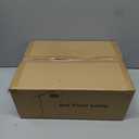 【Upgraded】Dimmable Boho Floor Lamp for Living Room, Modern Swing Arm Floor Lamp with Rattan & Fabric Shades, Black Rattan Standing Lamp with 11W Bulb, Farmhouse Adjustable Tall Lamp for Bedroom Office