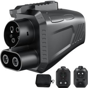 2025 New Nacs to CCS Adapter, 500A/1000V, Fast Charge NACS to CCS1 Electric Vehicle Charging Adapter, Compatible with Tesla Supercharger V3/V4 Stations & Rivian, Ford, GM EVs and More