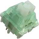 35Pcs FEKER Monophonic Green Mint Switches Mechanical Keyboard Accessories Linear 42g Cherry Mx 5Pins Hotswappable Customized Pre Lubed