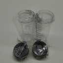 Replacement Parts 16oz Single Serve Cup with Sip&Seal Lid, Compatible with Ninja Blender BL200 30/ BL201 30/BL201C 30/BL203QBK/BL100 (2 Pack)