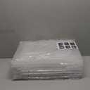 6 Pack Hat Organizer Box, Stackable Clear Baseball Caps Holder Box Containers with Magnetic Door for Hats Snapback Cap Storag, Hat Rack Display Case, Holds 8 Hats Each (Clear)