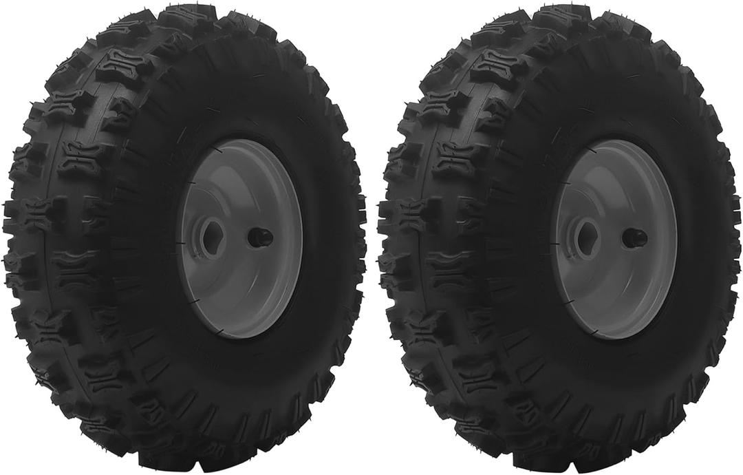 Snow Blower Tires Compatible With For M-td 934-04282B Snow Tires Snow Thrower Wheel Assembly,Replacement Large Ground Snow Blower Wheels (2 Pack)