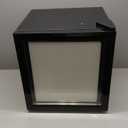 50 Cans Beverage Refrigerator Cooler, 1.3 Cu. ft Mini Fridge Countertop Drink Cooler with Glass Door for Beer, Soda, Adjustable Digital Temperature Control for Home Dorm Bar, Black