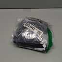 DEARCASE Maxi Dress for Women Black Wave Striped Medium Round Neck Boho Short Sleeve A-line Casual Hawaiian Flowy Party Vintage Spring Summer Beach Long Dresses with Pockets M