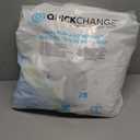 QuickChange Mens Overnight Adult Incontinence Wrap (Pad), Maximum Absorbency, Holds 17oz Dry to the Touch, Disposable, Fragrance Free, One Size Fits All, Catheter Replacement, 25 Count (25)