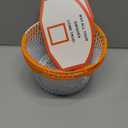 CroBlissful 3 Sets 6 Inch Basketball Gift Basket Metal Basketball Player Treat Buckets Basket Ball Hoop Snack Cup with May All Your Swishes Come True Hoop Design for Birthday Party Favor