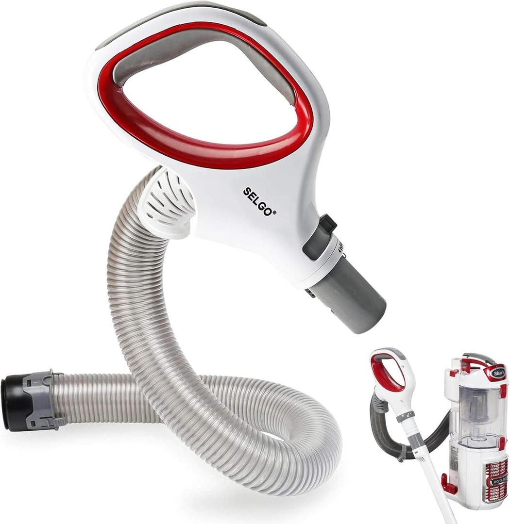 Upgraded Replacement Hose Handle for Shark Rotator Professional Lift-Away Vacuums | for Series NV500, NV501, NV502, NV503, NV504, NV505, NV510, NV552, UV560, & More Models,  (Red)