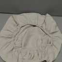 Elastic Chair Cover  Set of 6 Beige Round