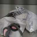 XLSXEXCL 5-Piece Ratatouille Couple Costume Set for Adults, Chef Mouse Costume Accessories with Adjustable White Apron, Hat, Bow Tie, Mouse Headband and Tail for Halloween Cosplay