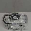 TAILI Sponge Holder with Strong Suction Cup, Dish Sponge Caddy Inside Sink Removable, Rustproof Aluminum for Sponges, Brushes, Stoppers and Scrapers - Black