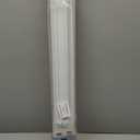 Persilux Zebra Cordless Roller Shades for Windows, Privacy Blinds (29" W x 72" H, White) for Sliding Door, Light Control for Day and Night, Home and Office