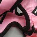 rabbitgoo Cat Harness and Leash for Walking, Escape Proof Soft Adjustable Vest Harnesses for Cats, Easy Control Breathable Reflective Strips Jacket, Pink, M