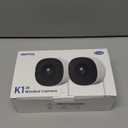 2K No Drill Window Camera-2 Pack 2.4Ghz & 5Ghz WiFi Dome Cameras for Home Security for Indoor & Outdoor Monitoring, Color Night Vision, Human Detection, 24/7 Recording, Ideal for Apartment, K1