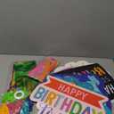 BLUE PANDA Happy Birthday Rainbow Car Decorations for Parade, Balloons, Banner, and Signs - Happy Birthday Banner - Pandas - Rainbow Balloon - Valentines Confetti - Space Party Decorations