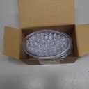 Plastic Soap Holder Soap Dish Bar Saver Tray with Holes Soap Sponge Holder for Kitchen Bathroom Shower Counter, 4.5 x 3 x 0.7 Inches (Clear,6 Pcs)