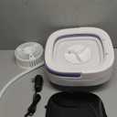 Portable Washing Machine, 12L Upgraded Mini Washing Machine With Spin Basket, Foldable Washer Cleaning for Underwear, Baby Clothes Socks and Small Items, Small Washer for Apartments, Dorm,RV (Purple)