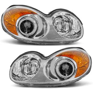 for 2002-2005 Hyundai Sonata Projector Headlights Chrome
OE 921013D050/921023D050, Halogen, W/O bulbs, Waterproof, Plug & Play