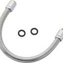 18" Commercial Sink Faucet Sprayer Hose Stainless Steel Commercial Kitchen Sink Faucet Pre-rinse Sprayer Flexible Hose Replacement Kit