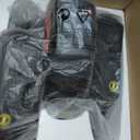 Under Desk Elliptical Machine, Electric Elliptical Leg Exerciser for Seniors with 12 Adjustable, Portable Quiet Elliptical Exercise Machine, Seated Pedal Exerciser with Remote Control (Orange)