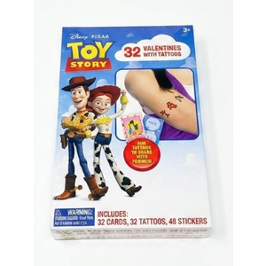 Exchange Cards Toy Story Tattos 4 Pack