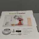 Aieve Snack Coater Compatible with KitchenAid Tilt-Head Stand Mixer for Making Chocolate Covered Almonds, Pistachio, Peanut, Freeze Dried Strawberry, Raisin, Macadamia Nuts and Blueberry