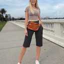 SANTINY 14"/12" Long Shorts for Women