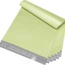 Metronic Large Poly Mailers 19x24 100Pcs, Strong Adhensive Shipping Bags for Clothing, Waterproof Mailers Bags for Small Business, Shipping Envelopes, Tear-resistant Packing Bags in Avocado Green