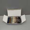 8 Pack Flat Hair Clips for Women  Large Matte Rectangle No-Slip Claw Clips, Strong Hold Square Hair Accessories for Thick & Thin Hair, Lay Flat Design for Work & Daily Styling (Multi-Color)