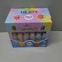 24 Colors Tie Dye Kit, Tie Dye Set for Kids, Pre-Filled Bottles, Non Toxic Permanent Fabric Dye Art Set, Easy DIY Fabric Art - Create Fun (24 Colors)