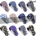 Satin Lined Scrub Caps with Buttons & Sweathand, Surgical Caps for Women