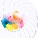 TaoBary 60 Pack Watercolor Paper Round 250 GSM Cold Pressed Watercolor Paper 12 Inch Diameter Ideal for Most Wet and Dry Media, Ideal for Beginners, Artists and Specialists