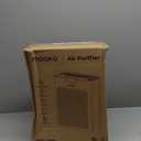 Air Purifiers for Home Large Room 2200 Ft² with Washable Filters, MOOKA H13 HEPA Air Purifier for Home Pets Bedroom with Fragrance, Air Cleaner for Smoke Dust Pollen Pets Hair Odor, KJ190 White