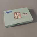 Cross Body Bag for Girls & Women - Trendy Everywhere Belt Bag, Fanny Pack for Kids & Teens, Monogrammed Waist Pack, Initial White K, Peach