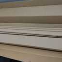 LONGKING Premade Board and Batten Wainscoting Kit, MDF Paintable Accent Wall Panels with Edge Trim, Pre-Cut Ready to Assemble Moulding for Interior Home Decor, Covers 93.93 x 56 in.