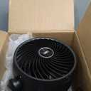Dreo Desk Fans for Bedroom, 13-Inch Oscillating Air Circulator Fan, 120 Tilt Adjustment, 28dB Ultra-Quiet, 70ft Powerful Airflow, 4 Speeds Table fan with Remote for Whole Room, Home, Office (Black)