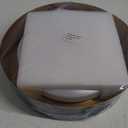 Bargeni Flush Mount Ceiling Light,12.5 inch LED Ceiling Light Fixture,Matte Black with Gold Inside,3000K/Warm White/18W(100w Equiv.),Dimmable Outdoor Lighting Fixtures Ceiling for Bedroom and Hallway