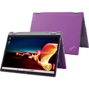 mCover Case Compatible ONLY for 2023-2024 13.3" Lenovo ThinkPad L13 / L13 Yoga Gen 3 / Gen 4 Windows Notebook Computers (NOT Fitting Any Other Lenovo Models) - Purple