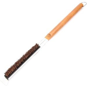 Oven Brush, Pizza Stone Cleaning Brush, Palm Stem Fiber Bristles to Prevent Scratching, Clean Tools for Ovens, Pizza Stones