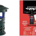 DynaTrap DT1130-GRSR Mosquito & Flying Insect Outdoor Trap and Killer + DynaTrap 100611 Atrakta Lure Sachet, Lasts 60 Days, Mosquito Attractant