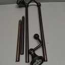 #304 Stainless Steel Double Towel Bar,Optional Different Length to installate (Oil Rubber Bronze, Double Towel bar)