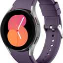 Lerobo No Gap Band Compatible With Samsung Galaxy Watch 7 5 4 6 (44mm 40mm), Watch 5 Pro (45mm), 4 Classic (46mm 42mm) - 20mm Quick Release Sport Replacement for Women Men