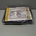 Magnetic Screen Door Left/Right Opening Fits Door Size 70"x80", Screen Size 73" x 81", Heavy Duty Thicker Reinforced Mesh, Keep Bugs Out, Pet & Kid Friendly, Hands Free (Black)