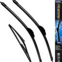 3 x OEM Wiper Blades, Replacement Wiper Blades for Nissan Rogue 2014-2023/Nissan Pathfinder 2013-2013, (26 & 17 Front Wipers + 12 Rear Wiper Blades)