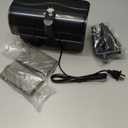 Hang on Aquarium Filter 20-40 Gallon Fish Tank Filter - 4-Layer Filtration System with Double Waterfall, Hang On Back Filter for Efficient and Silent Operation (701)