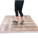 Dance Floor Tiles, Interlocking Dance Floor Tiles for Ballet, Tap, Jazz, and Irish Dance | Portable Dance Floor Tiles for Indoor Dance Flooring Size 2 x 2 Feet, 28 Pcs