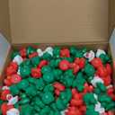 Junkin 400 Pcs Merry Christmas Rubber Ducks Bulk Mini Rubber Ducks Small Duck Bulk Xmas Gift for Halloweens Party Favors Toys (Christmas Duck)