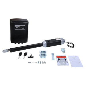 GATEXPERT SW880DC Single Swing Gate Opener Kit Automatic Gate Operator for Gates up to 880 Pounds and 13 Feet