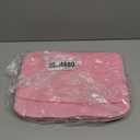 Laptop Sleeve Case, 15.6 inch Computer Bag Shockproof Protective Notebook Case with Accessory Pocket, Briefcase Carrying Laptop Sleeve for 15.6" HP, ASUS, Dell, Lenovo, Acer - Pink