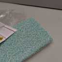 Non Slip Bathtub Mat, Anti Slip Bath Mat 0.6" Extra Thick, Quick Dry Bath Tub Anti Slip Shower Mat, Loofah Non-Slip Bath Mat for Tub Bathroom Pool Kitchen Entryway Home Hotel(Blue 16x27)